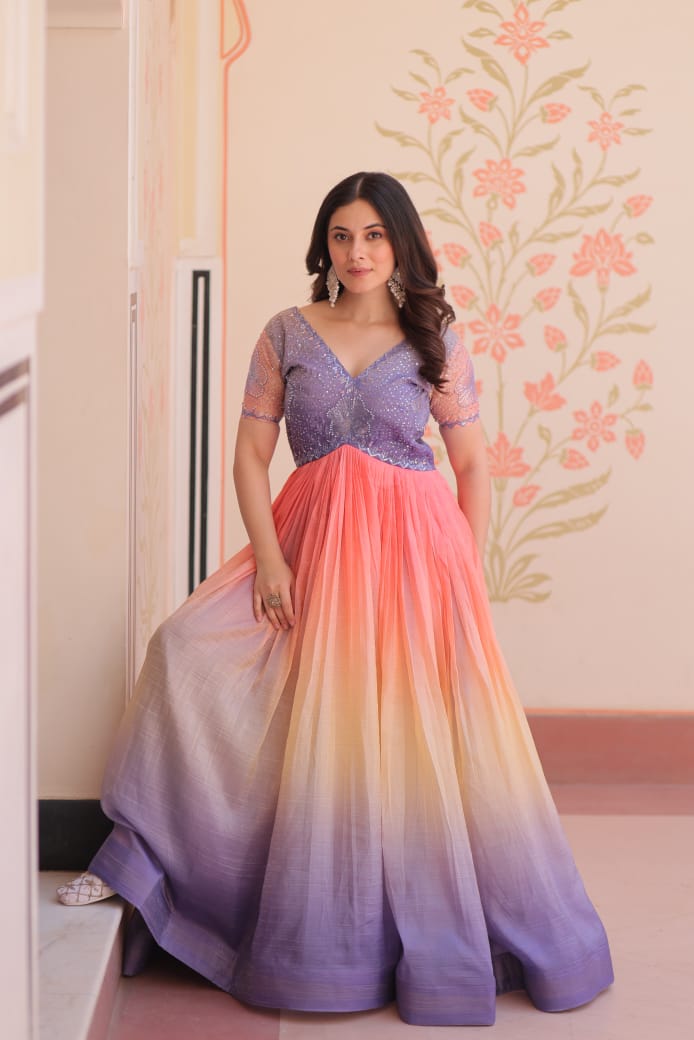 PREMIUM READYMADE DESIGNER GOWN